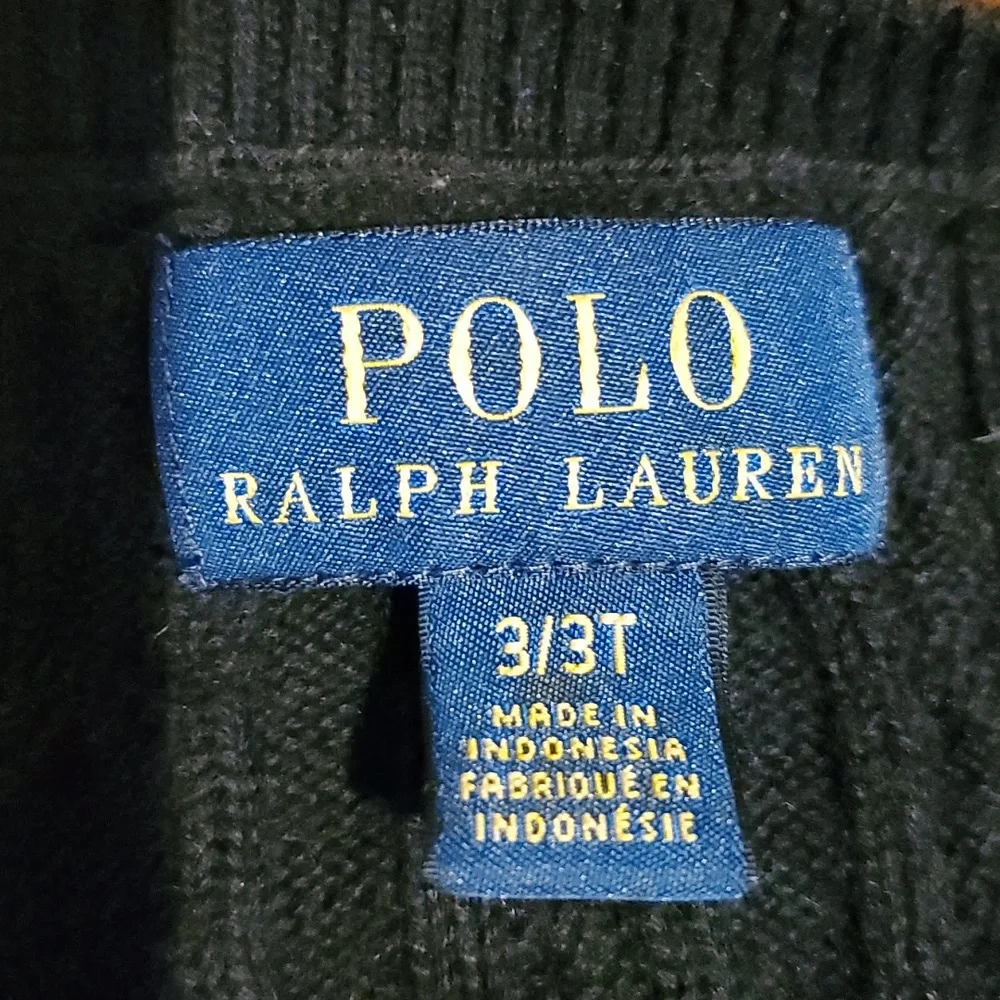 Ralph Lauren 3T Black ⚫️ cardigan